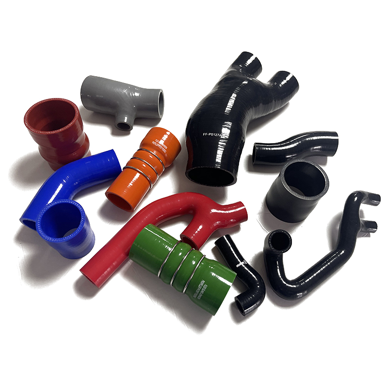 custom silicone radiator coolant hoses formed tubing automotive cooling system braided silicone hoses supplier