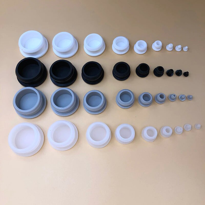 Supply plant rubber cap custom rubber and plastic parts rubber end caps