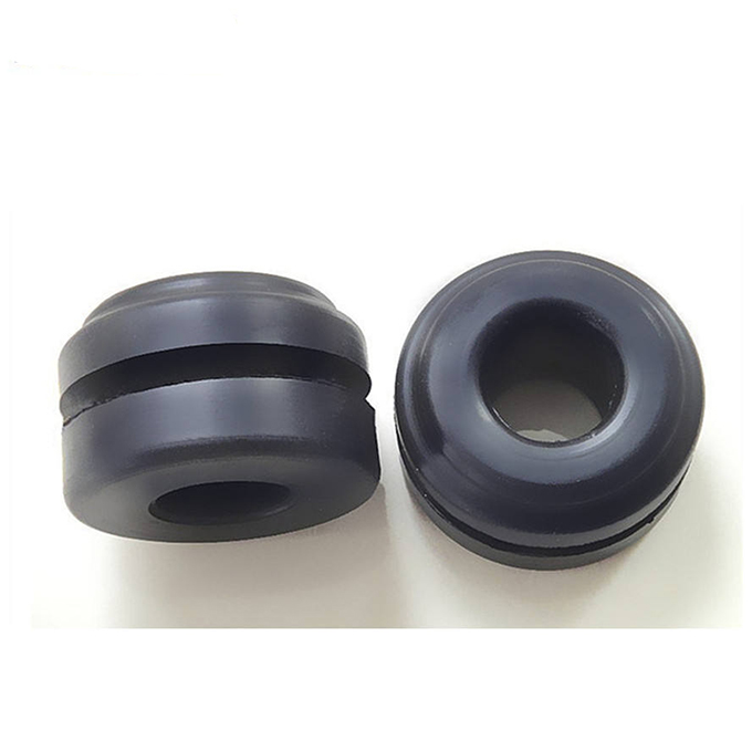 High quality IATF16949 rubber silicone grommets plugs seal black wiring custimization