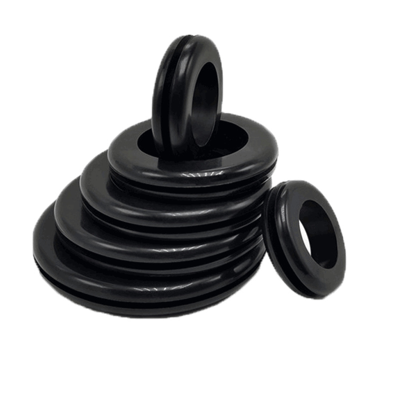 Custom High Quality Cable Sealing Silicone Epdm Rubber Cable Wire Seal Pipe Grommets Manufacturer