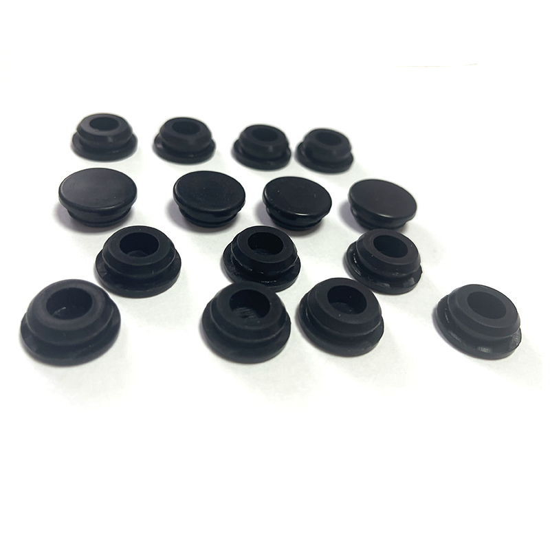 High quality custom rubber silicone plugs seal black rubber EPDM grommets