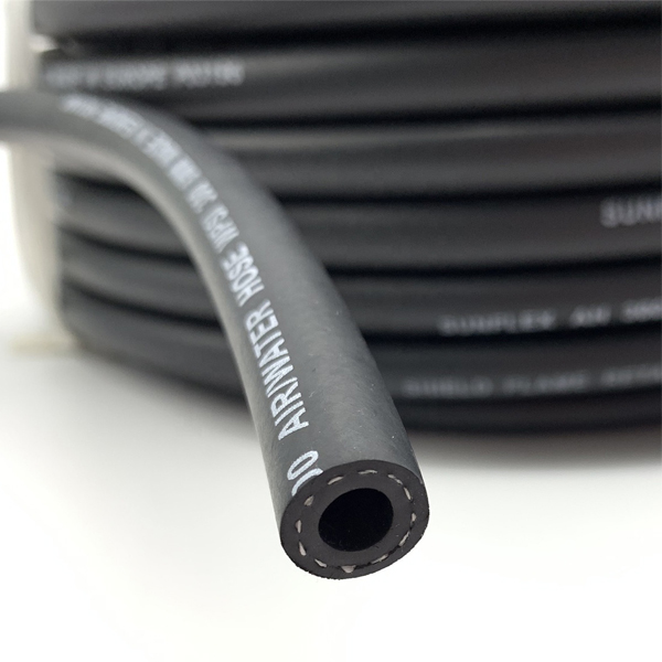 SAE J30 R6 R7 NBR CSM Fiber Braided Fuel line for Engine, fuel system, crankcase rubber hose piping